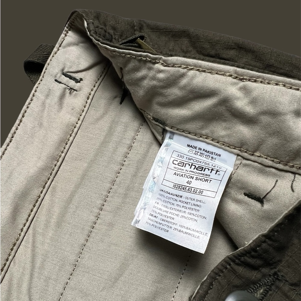 Carhartt WIP Aviation Cargo Shorts - Picture 6 of 6